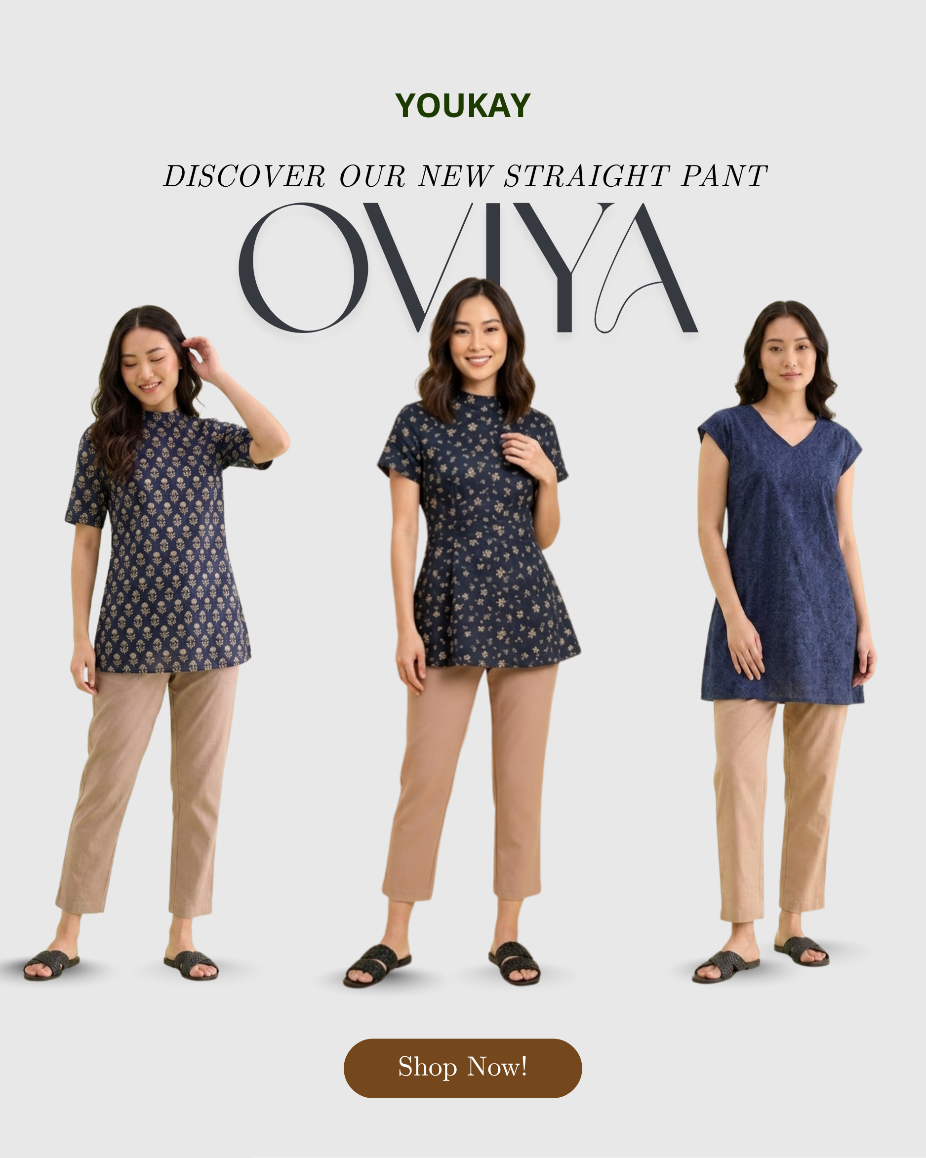 Oviya Straight pant