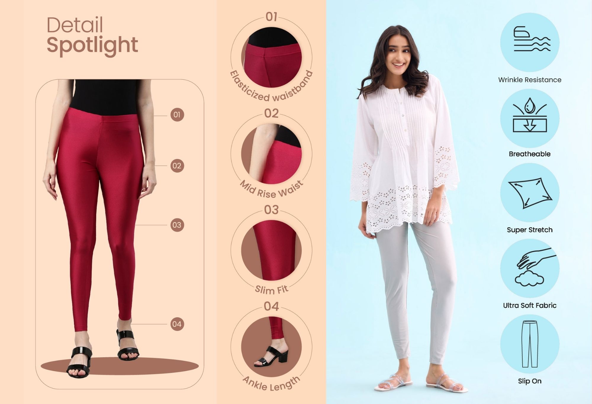 Youkay Shimmer Leggings