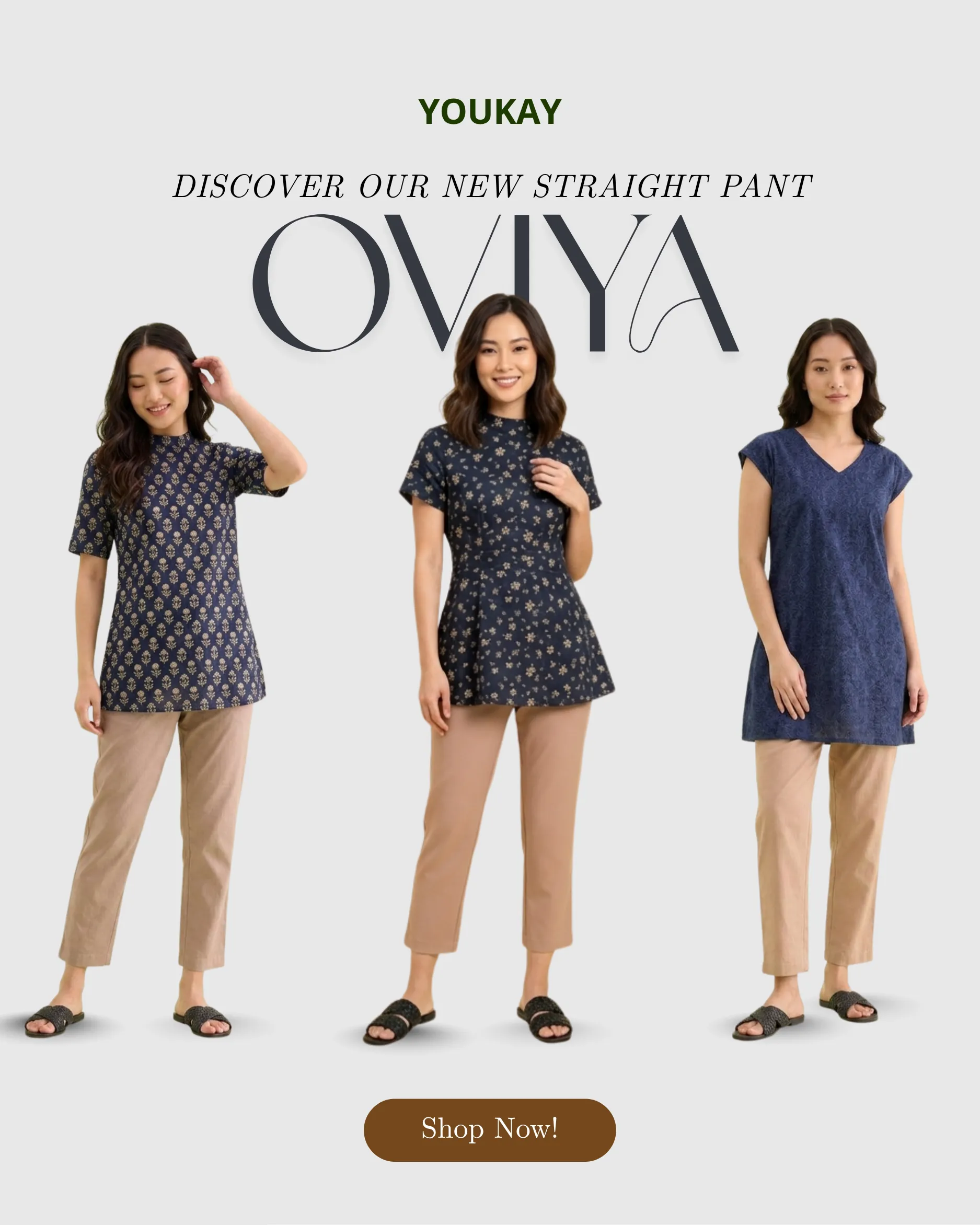 Oviya Straight pant