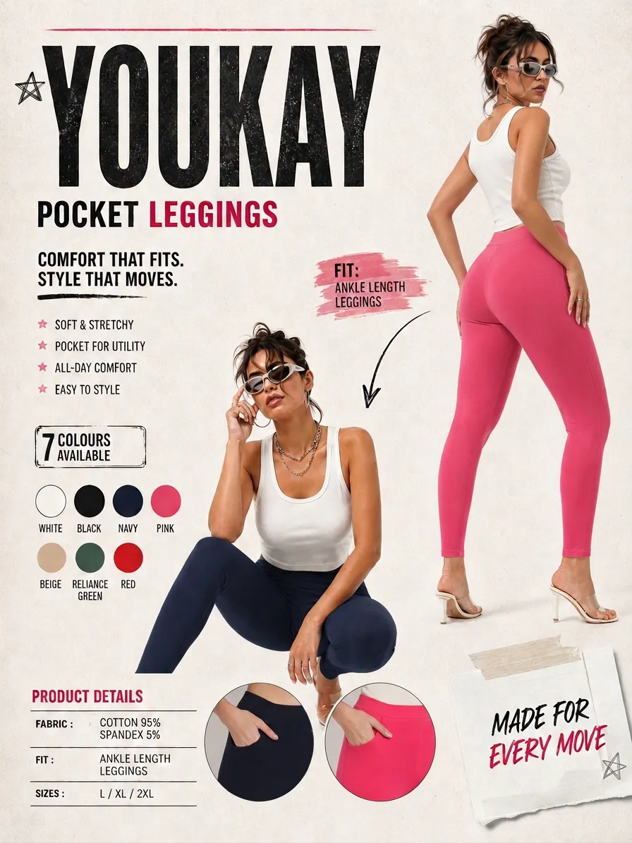 YOUKAY Pocket Leggings