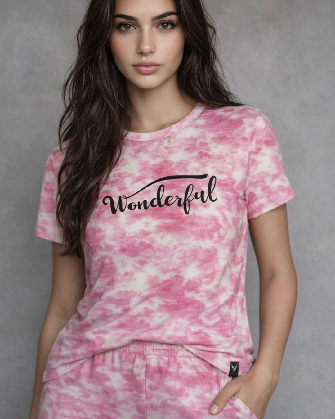 Wonderful Print Tie & Dye Co-ord Night Suit Set